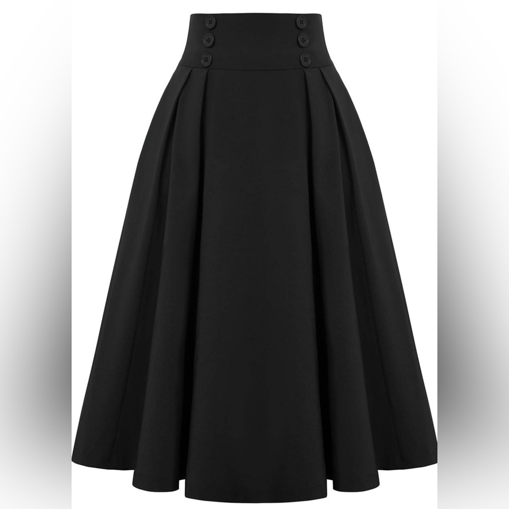 SOLD: Belle Poque Vintage Skirt High Waist